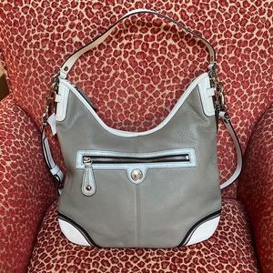 Coach Leather Hobo Handbag